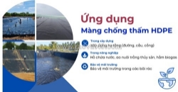 Tìm hiểu một số ứng dụng của bạt hdpe trong thực tiễn