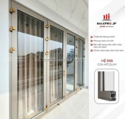 Top 10 mẫu cửa sổ nhôm maxpro hệ 65 được ưa chuộng