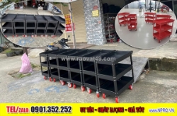 Top mẫu xe đẩy dụng cụ 3 ngăn được thợ cơ khí tin dùng nhất