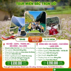 Tour miền bắc trọn gói – khởi hành 10/12 từ tp.hcm