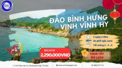 Tour tết âm lịch 2026 - đảo bình hưng - vịnh vĩnh hy 2n2d - sgc tourist