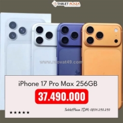 Trả góp 0% – không cần trả trước ip 17 pro max