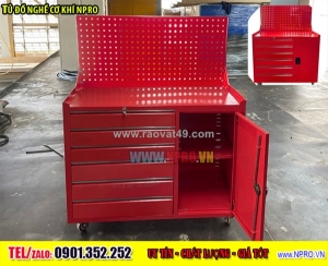 Tủ đồ nghề 6 ngăn 1 cánh bảng treo