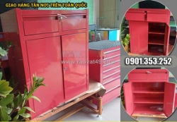 Tủ dụng cụ có 2 hộc kéo + ngăn mở cánh