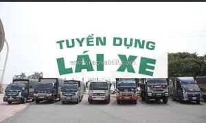 Tuyển nhân viên lái xe van & xe tải làm toàn hcm & tỉnh lân cận