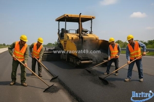 Ứng dụng phổ biến của nhựa đường 60 70 simosa hiện nay