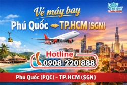 Vé máy bay phú quốc (pqc) – tp.hcm (sgn)