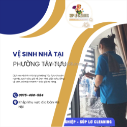 Vệ sinh nhà tại phường tây tựu 🌿 nhanh – sạch – giá tốt ✔️