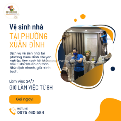 Vệ sinh nhà tại phường xuân đỉnh 💯 dịch vụ chuyên nghiệp