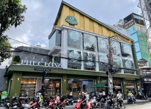 Vị trí siêu đẹp view góc ngang 6m 150m2 4 lầu mặt tiền kd lê văn thọ ngay làng