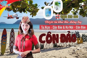 Vietjet nối lại mạng bay hà nội – tp.hcm – côn đảo