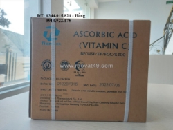 Vitamin c 99%, ascorbic acid , tăng sức đề kháng, dùng trong thú y, thủy sản