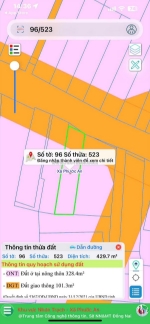 Xã lỗ - chính chủ cần bán nhanh lô đất mặt tiền đường hùng vương nhơn trạch