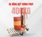 Xe nâng kẹp phuy tay cao tại vạn kim nguyên