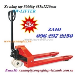 Xe nâng tay 2500kg cho garage ô tô