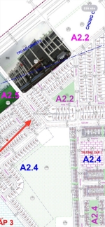 Bán biệt thự a2.5bt 1-8 dt 250m, đường 25 m, 
lh: 0912123030; 0902123030 ms