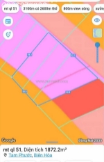 Bán đất mặt tiền quốc lộ 51 . thuộc phường tam phước. tp biên hòa . 
0938974428