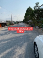 Bán đất tại thị trấn ngã 6 châu thành, hậu giang