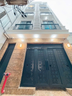 Bán nhà đất quận hoàng mai, 65m2 x 7 tầng, mặt tiền hơn 5m,  phòng kép kín