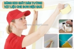 Băng keo giấy dán tường - vật liệu che sơn hiệu quả