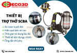Bảo vệ tính mạng trước hiểm họa cháy nổ với thiết bị trợ thở scba t8000