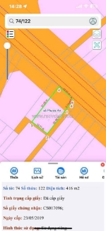 Cần bán gấp nền đất 3 mặt tiền đ.hùng vương xã phước an nhơn trạch.