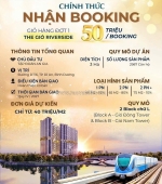 Chính thức nhận booking the gió riverside của an gia group, ưu đãi chọn căn đẹp