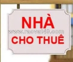 Cho thuê nhà 2 tầng phố gia quất, p thượng thanh, quận long biên, hà nội.
