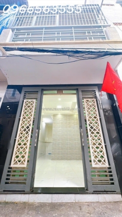 Cho thuê nhà nguyên căn, đoàn văn bơ - quận 4 - 2pn- nhà mới - giá 8tr