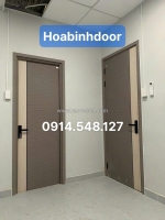 Cửa nhựa composite tại quận 9 | cửa nhựa giả gỗ hoabinhdoor