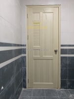 Cửa nhựa đài loan tại quận 4 - cửa nhựa giả gỗ cao cấp m