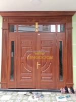 Cửa thép vân gỗ tại quận 1 ..