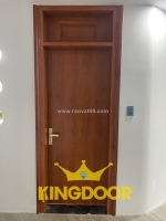 Cửa thép vân gỗ tại quận 2 - mẫu cửa chất lượng..