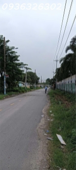 Đất ở mặt tiền dương công khi tân hiệp hóc môn 1500m2 ngang 16m2