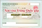 Dịch vụ làm visa trung quốc nhanh - vắng mặt cho tỉnh miền tây nhanh