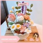 Độc đáo và ý nghĩa – hoa len cho những tâm hồn yêu cái đẹp!