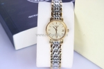 Đồng hồ nữ : longines presence l4.220.2.32.7 – demi vàng, dây thép, lướt siêu đẹp