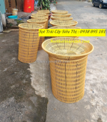 Giỏ trưng bày trái cây cho siêu thị bằng mây