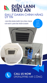 Giữ giá cho công trình máy lạnh âm trần daikin tốt nhất t2025