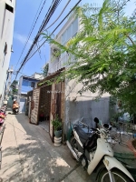 Hẻm bagac, nhà 6m ngang, 100m2, tiện xây căn hộ dịch vụ,trung tâm quận  q7, chỉ