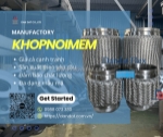 Khớp nối mềm inox – khớp nối mềm nối bích chịu nhiệt, khớp nối mềm cho đường ống dẫn hơi, khớp nối mềm inox công nghiệp