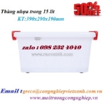 Lưu ý khi sử dụng thùng nhựa trong suốt 95l