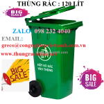 Lưu ý khi sử dụng thùng rác nhựa 120 lít
