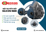 Mặt nạ phòng độc nửa mặt silicon 9600 huguard – bảo vệ hô hấp tối ưu