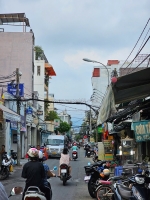 Mặt tiền  kinh doanh  đường xóm chiếu q4
 ngang 3.44 dài 23 m - 3 tấm hơn 120