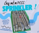 Ống nối đầu phun chữa cháy, ống nối mềm cứu hỏa, dây mềm sprinkler pccc, ống mềm inox dẫn nước chữa cháy