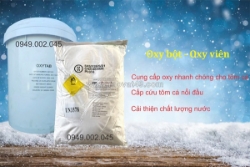 Sodium percarbonate - oxy bột, oxy viên cho tôm cá