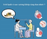 Tại sao trời lạnh xương khớp lại đau