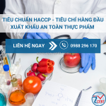 Tiêu chuẩn haccp – tiêu chí hàng đầu xuất khẩu an toàn thực phẩm