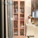 Tủ baby three hồng – thiết kế xinh xắn, lưu trữ đồ gọn gàng